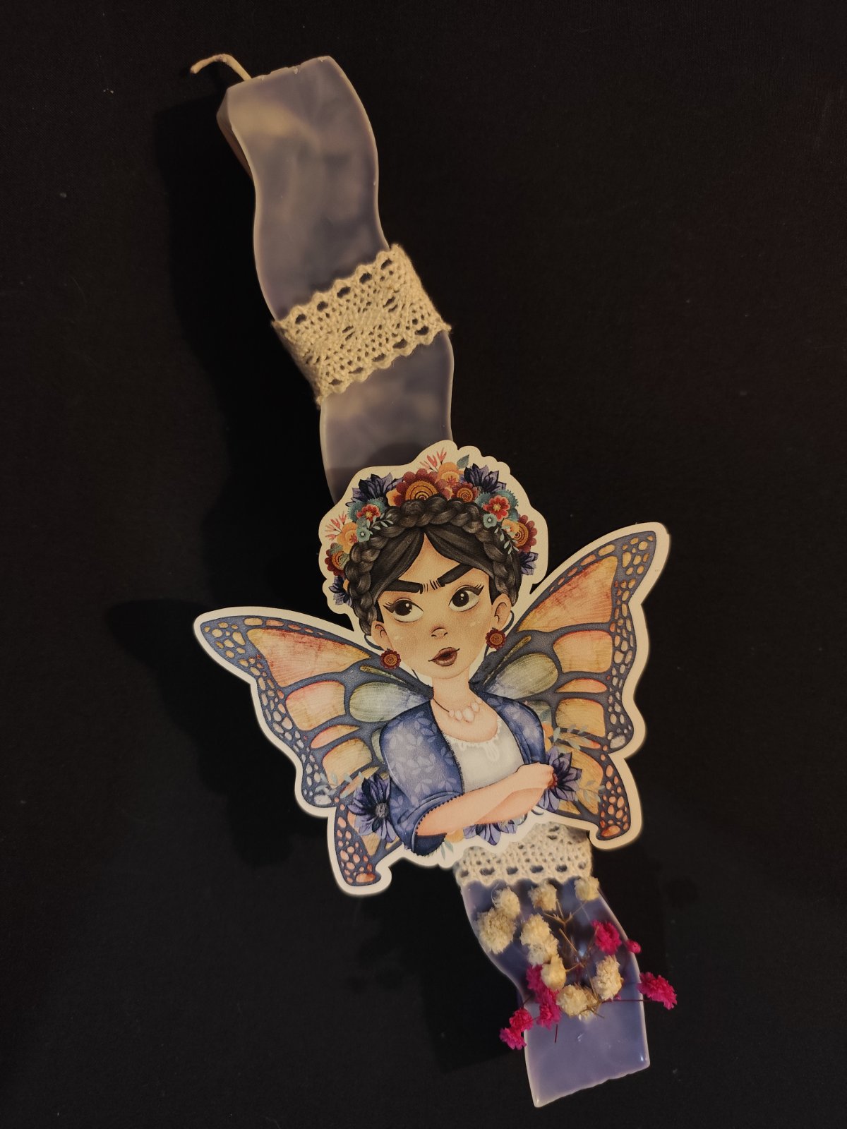 Πασχαλινή Λαμπάδα "Frida: Wings of Art"