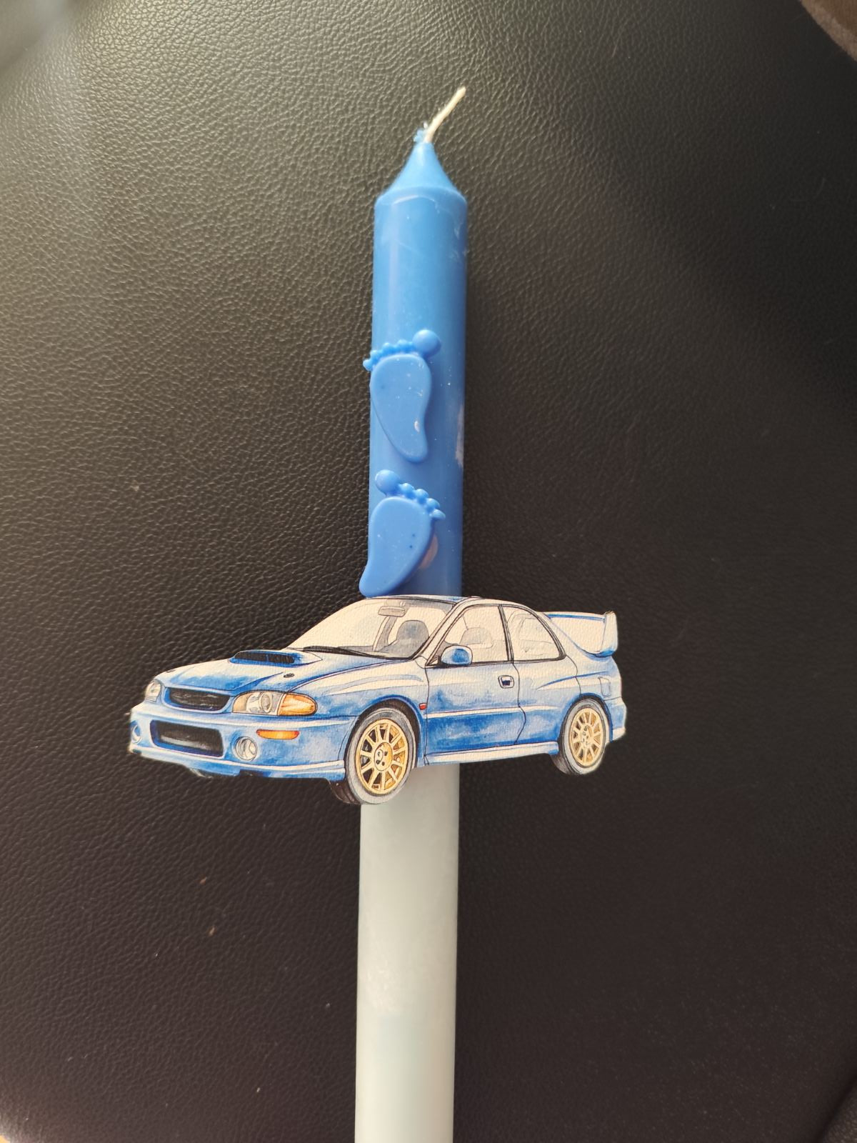 Πασχαλινή Λαμπάδα "Racing Blue"