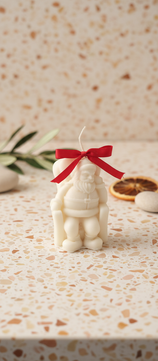 Santa Claus Candle - Small
